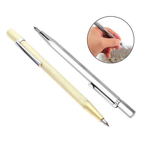 Promo [Duora] 6Pcs Magic Pen Pena Engraving Carbide Scriber For Glass Metal Alat Potong Ukir Kaca