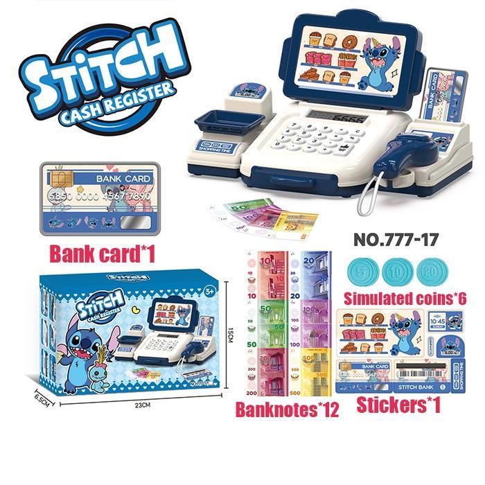 JIQILE Mesin Kasir Mainan Simulasi supermarket Mesin Kasir Belanja Mainan Cashier Machine Toys