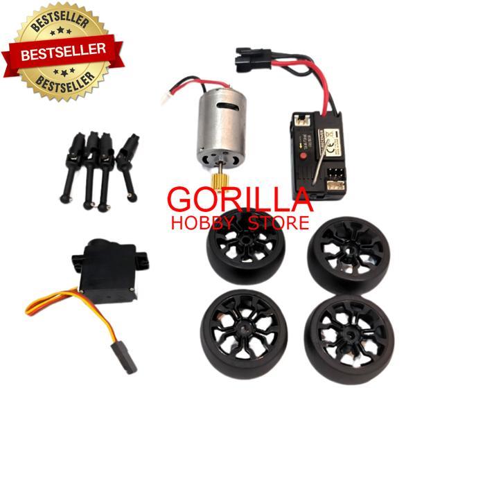 berbagai part rc drift KM1801 2192 2193 ESC drive shaft servo 9g motor