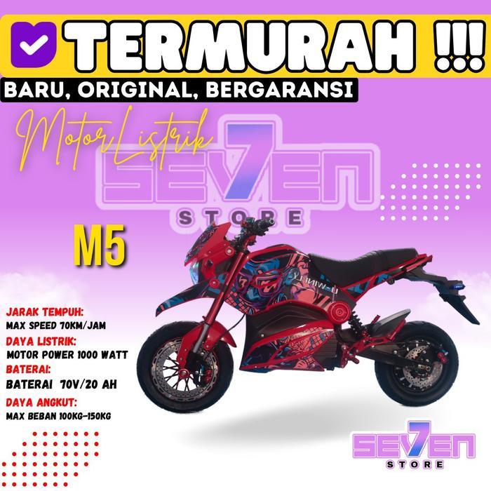 Sepeda Motor Uwinfly M5 Plus Garansi Resmi