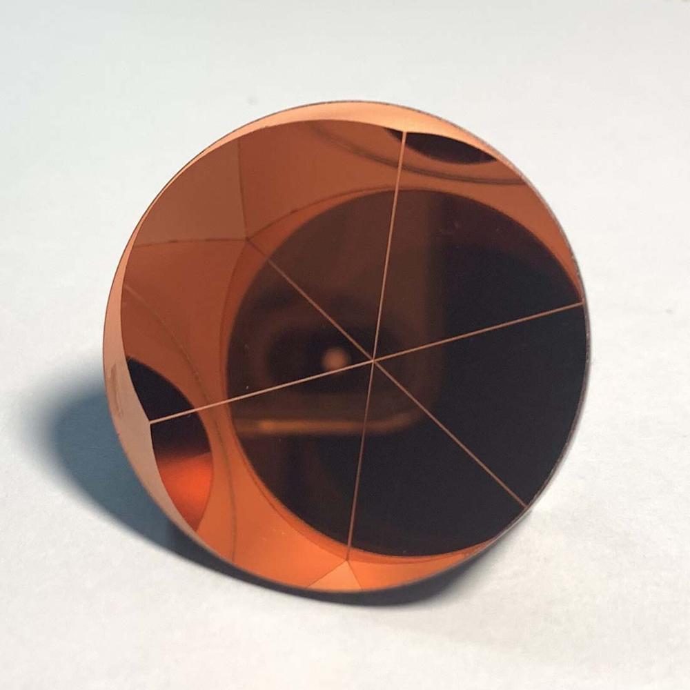 38Mm (1.5 Inci) Prisma Mini Berlapis Tembaga Prisma Sudut Kubus Retroreflektor Segitiga