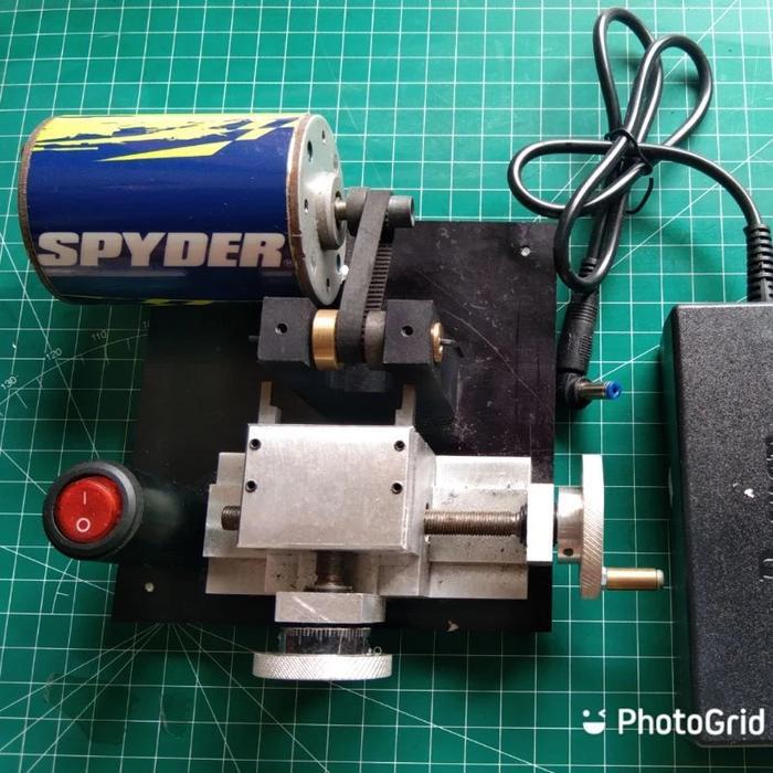 MESIN BUBUT BAN TAMIYA/ALAT BUBUT BAN DAN VELG TAMIYA SPIDER