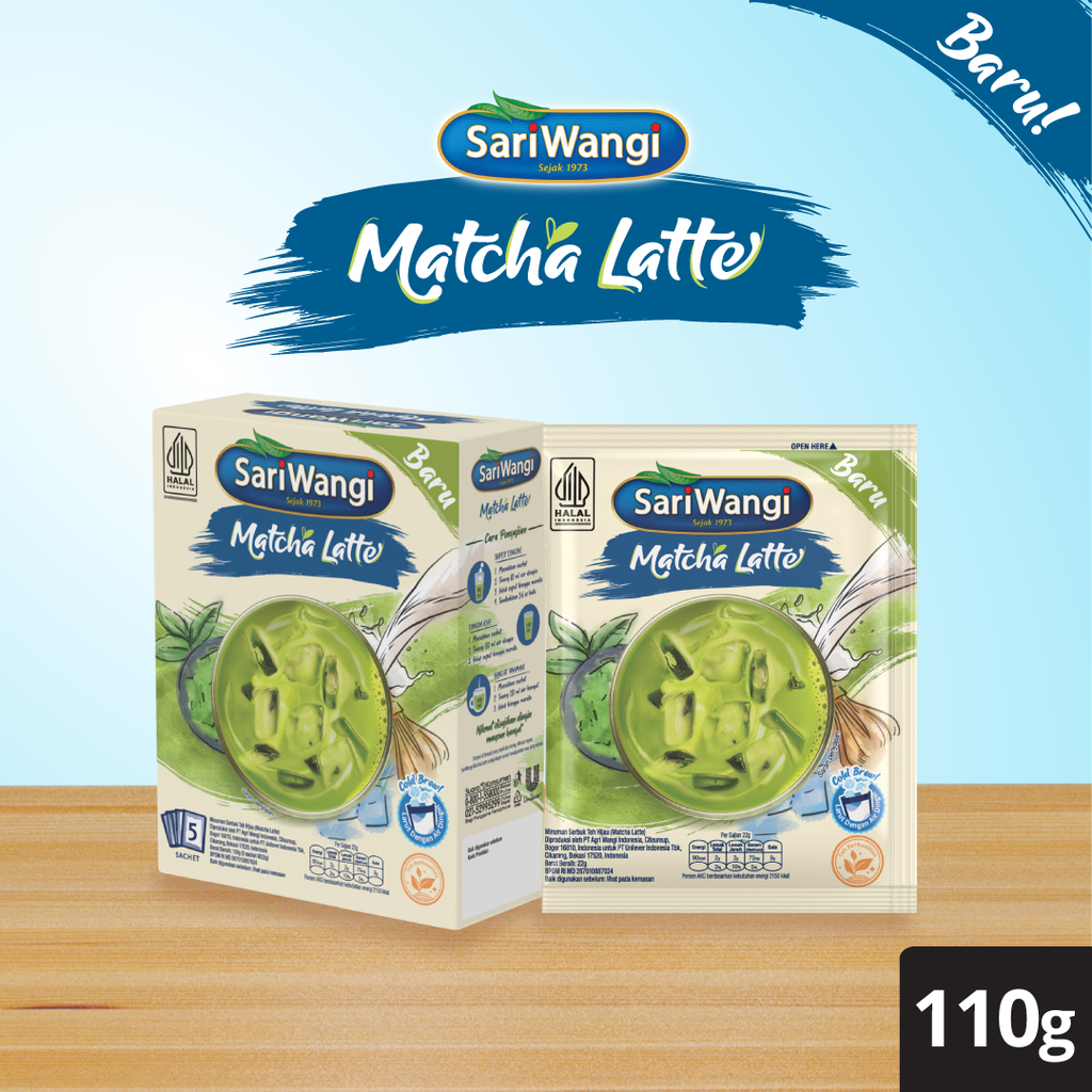 

SARIWANGI MATCHA LATTE 110G