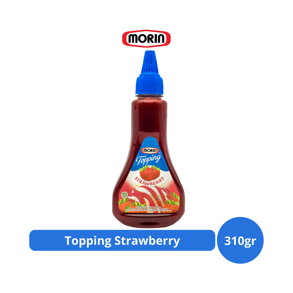

Morin Topping Strawberry 310gr