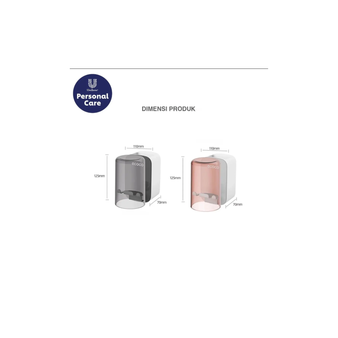 [GIFT] Gift B - Toothbrush Holder Cup Set - Pepsodent Random Color 1 pcs