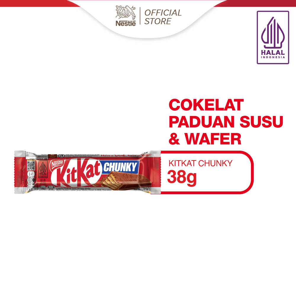 

KitKat Chunky Coklat Wafer Original 38g