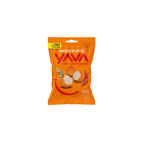 

YAVA Krispi Puffs Sweet & Spicy Balado 35g