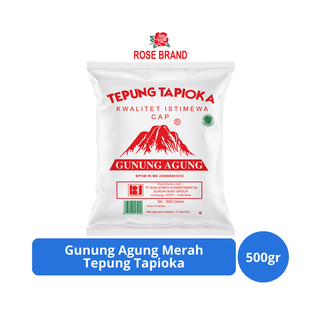 

Gunung Agung Merah Tepung Tapioka 500gr