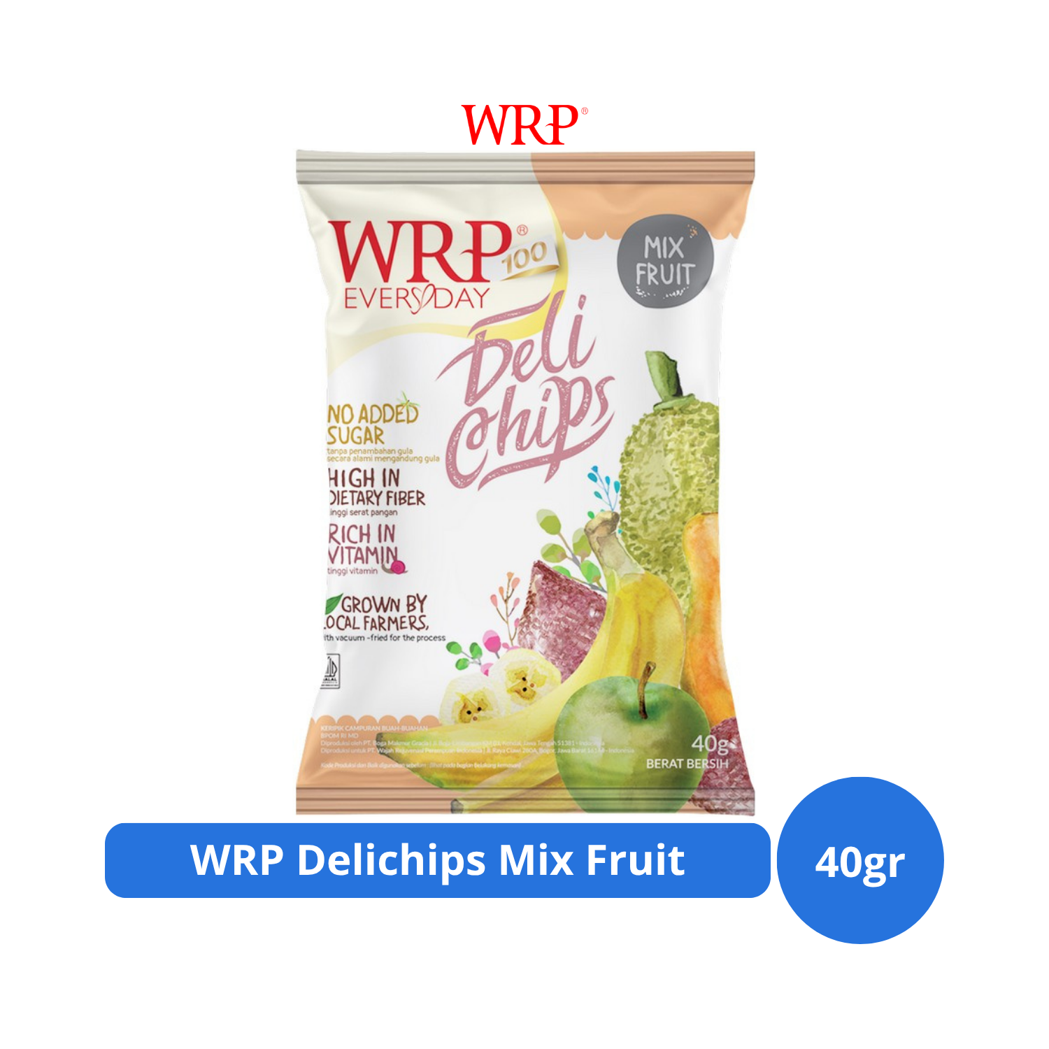 

WRP Delichips Mix Fruit 40gr