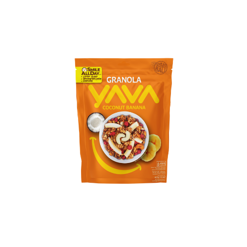 

YAVA Granola Coconut Banana 400g