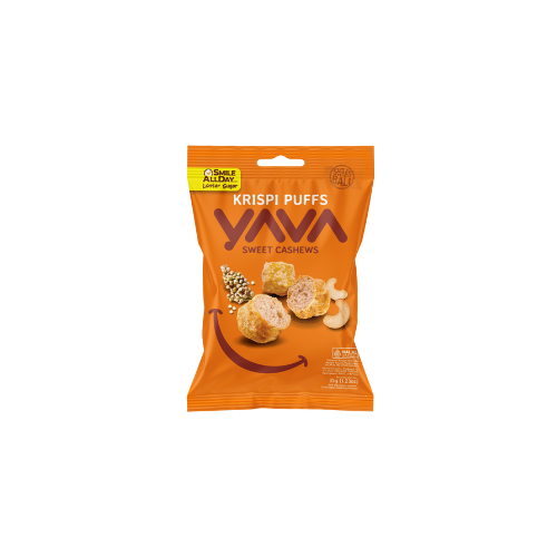 

YAVA Krispi Puffs Sweet Cashews 35g