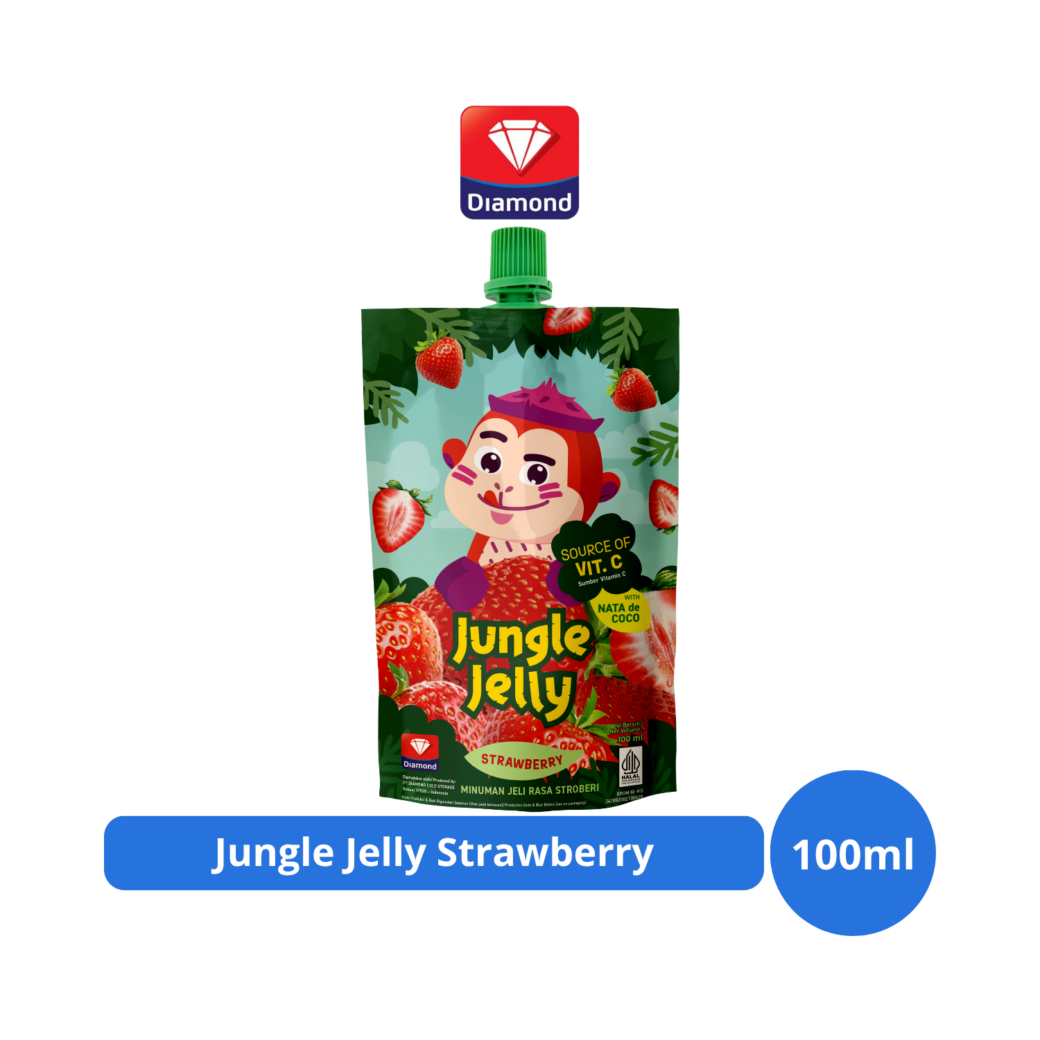 

Jungle Jelly Strawberry 100ml
