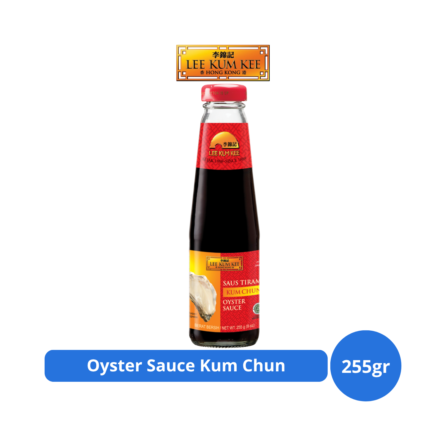 

Lee Kum Kee Oyster Sauce Kum Chun 255gr