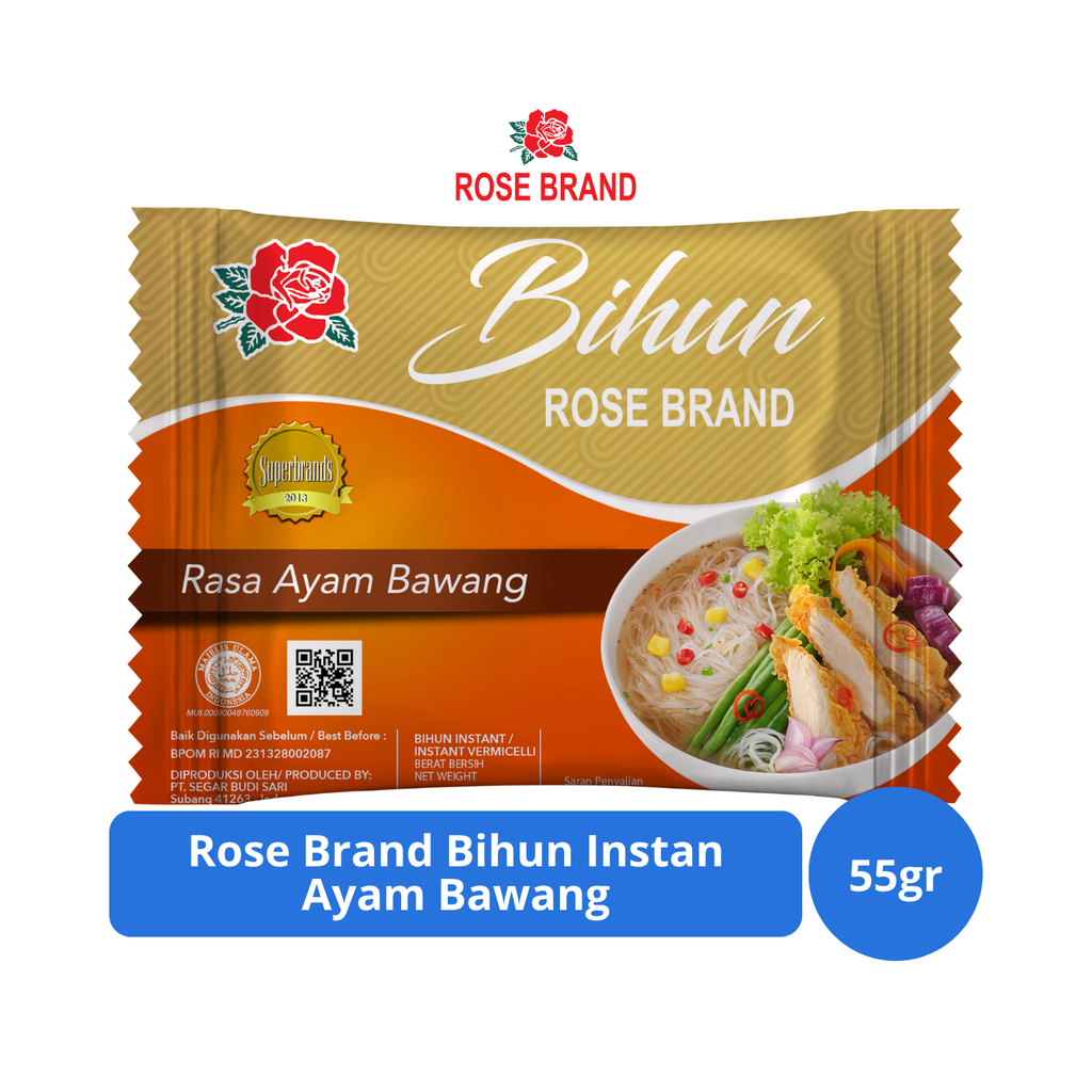 

Rose Brand Bihun Instan Ayam Bawang 55gr