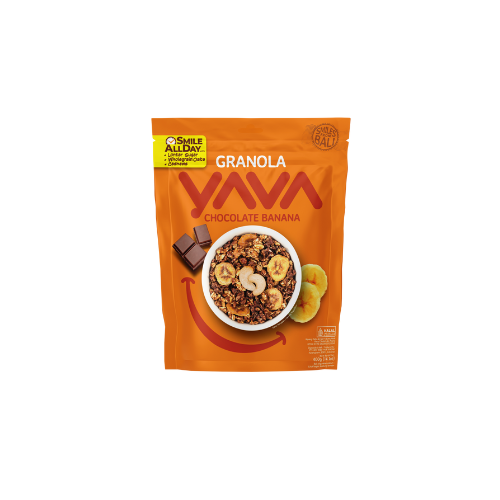 

YAVA Granola Chocolate Banana 400g