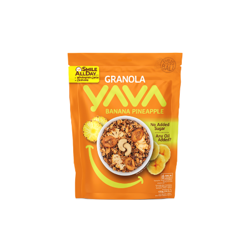 

YAVA Granola Banana Pineapple 400g