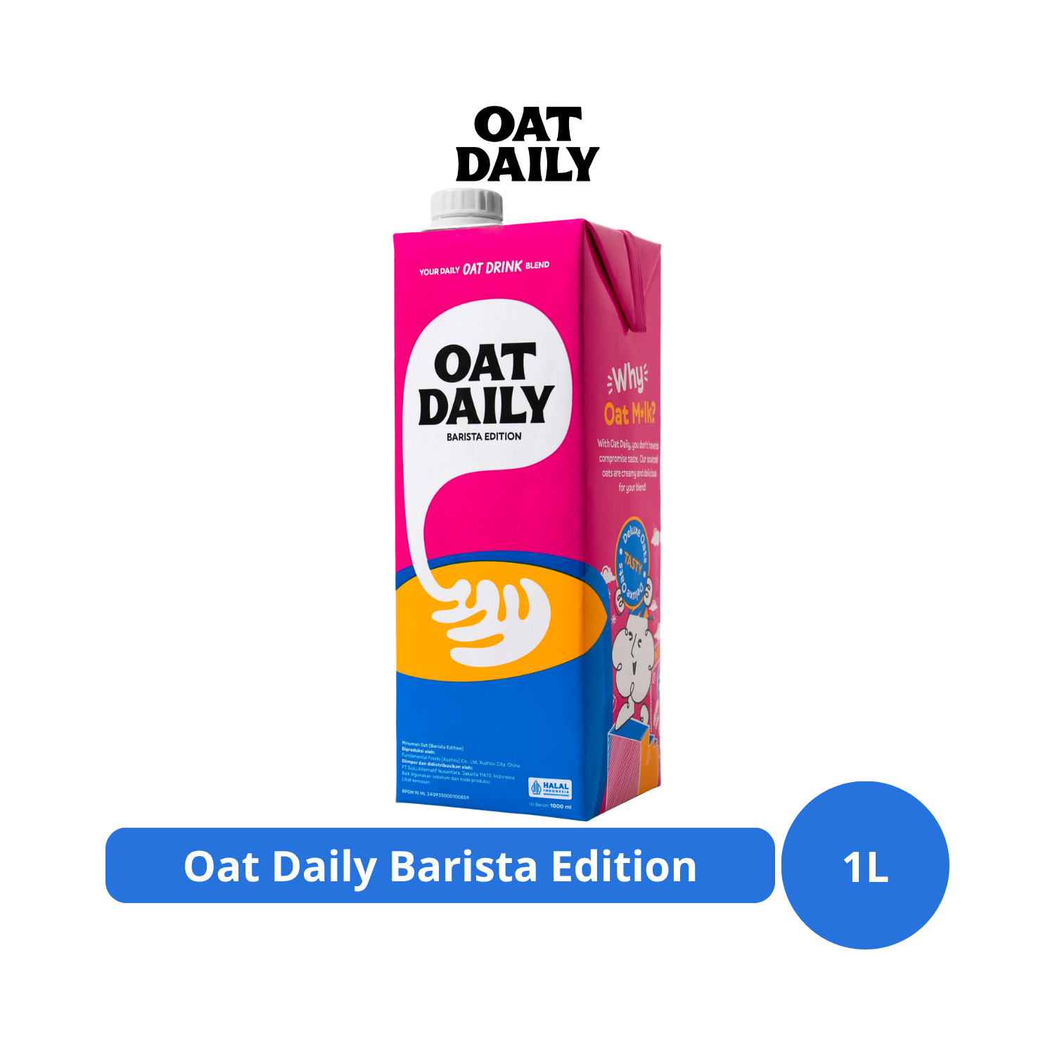 

Oat Daily Barista Edition 1L