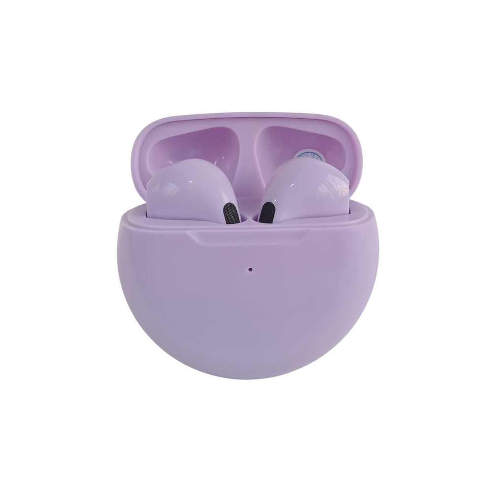 [GIFT] TWS Bluetooth Headset HiFi Stereo Touch Earbud (Warna Purple)
