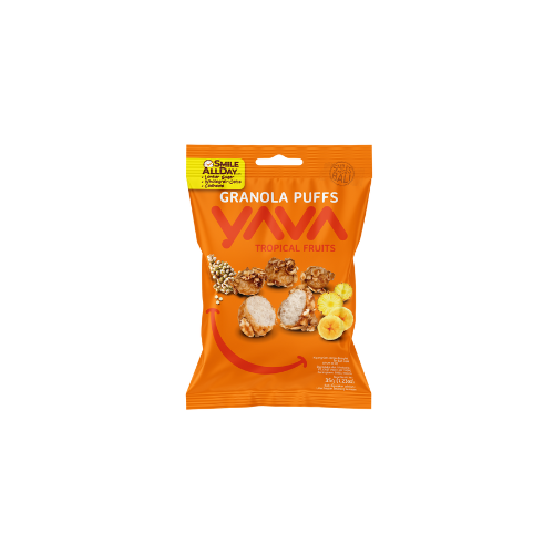 

YAVA Granola Puffs Tropical Fruits 35g