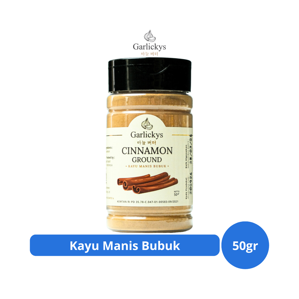 

GARLICKYS Kayu Manis Bubuk Premium Quality 50gr