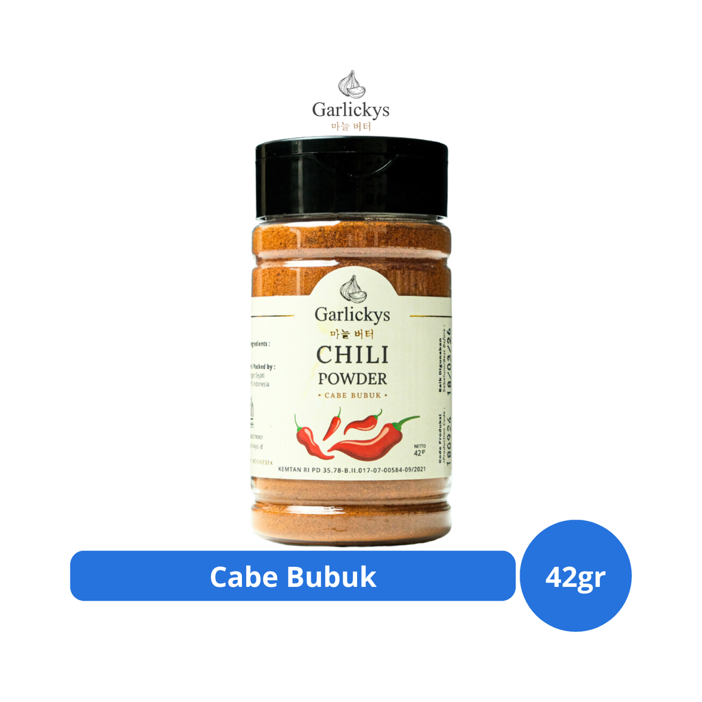 

GARLICKYS Cabe Bubuk Premium Quality 42gr