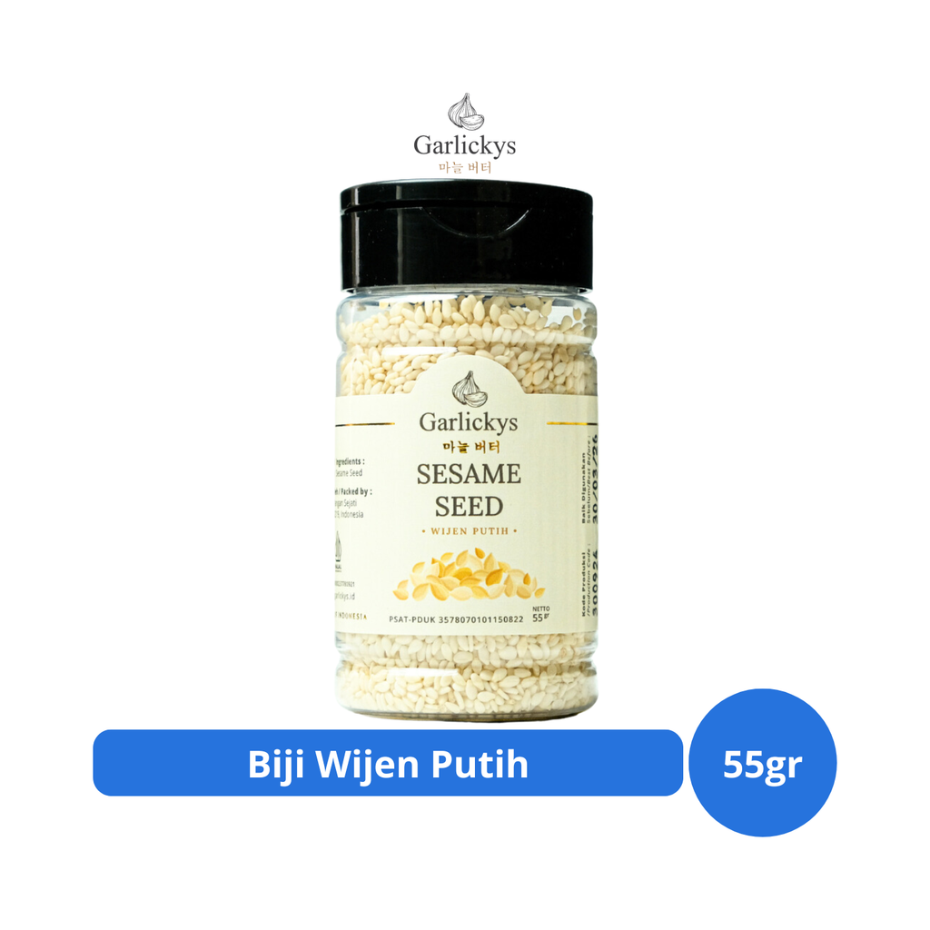 

GARLICKYS Biji Wijen Putih Premium Quality 55gr