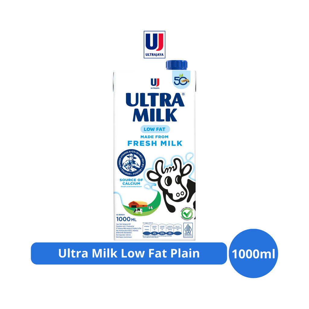 

Ultra Milk Low Fat Plain 1000ml