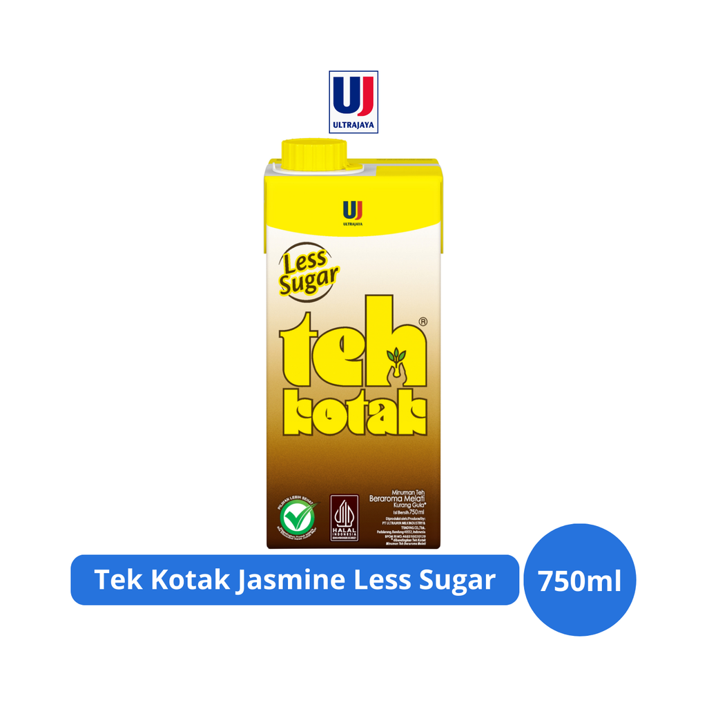 

Teh Kotak Jasmine Less Sugar 750ml