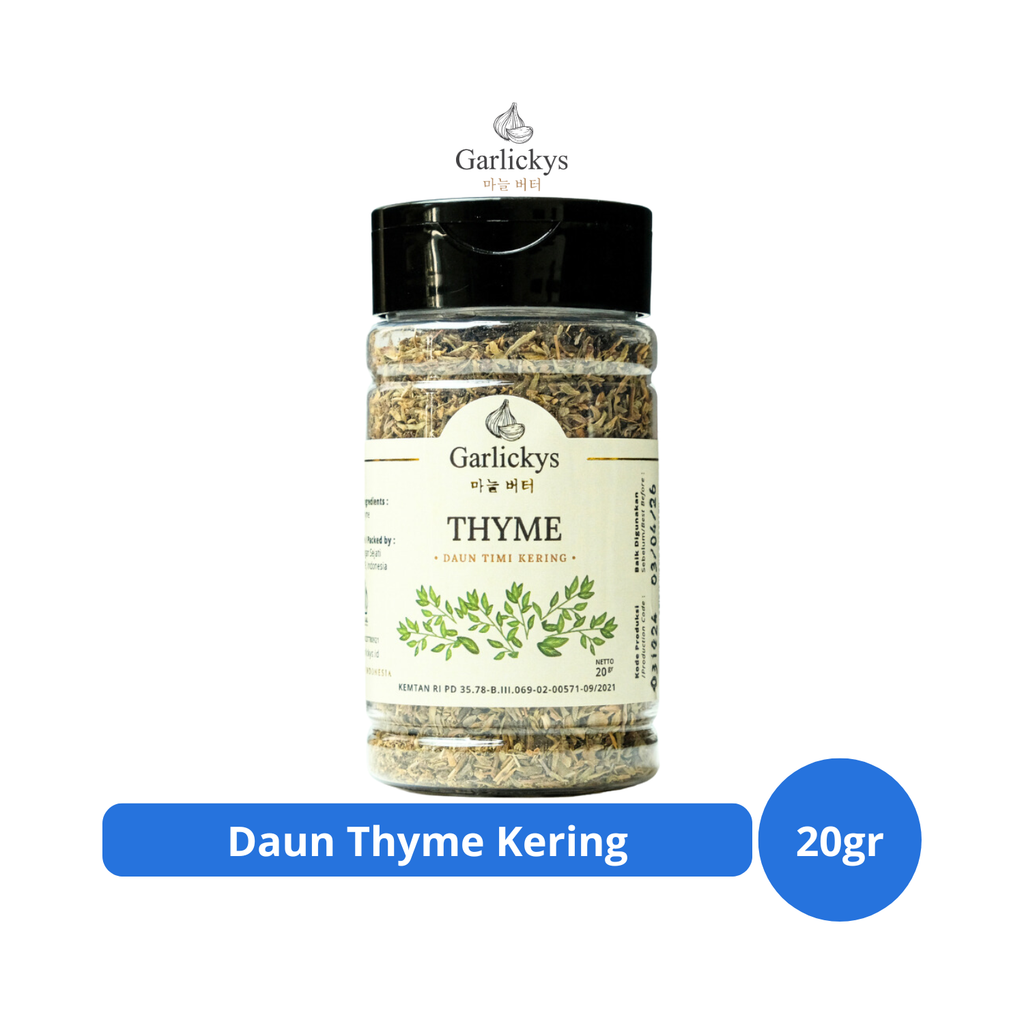 

GARLICKYS Daun Thyme Kering Premium Quality 20gr