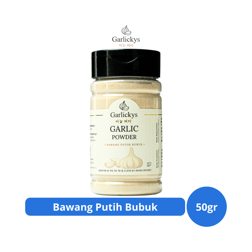 

GARLICKYS Bawang Putih Bubuk Premium Quality 50gr