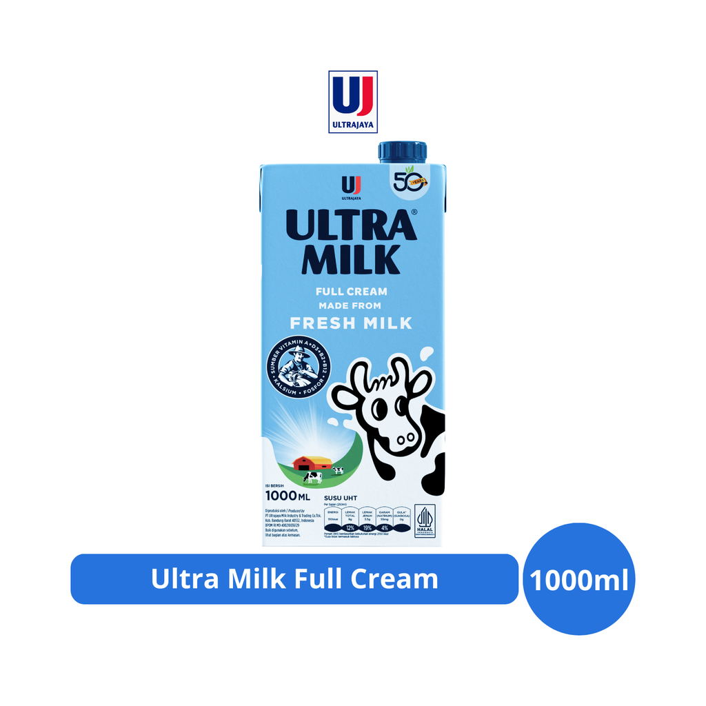 

Ultra Milk Full Cream 1000ml
