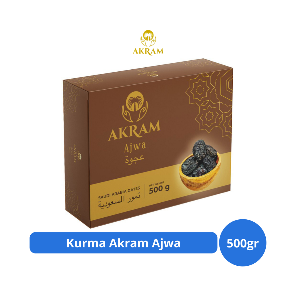 

Kurma Akram Ajwa 500gr