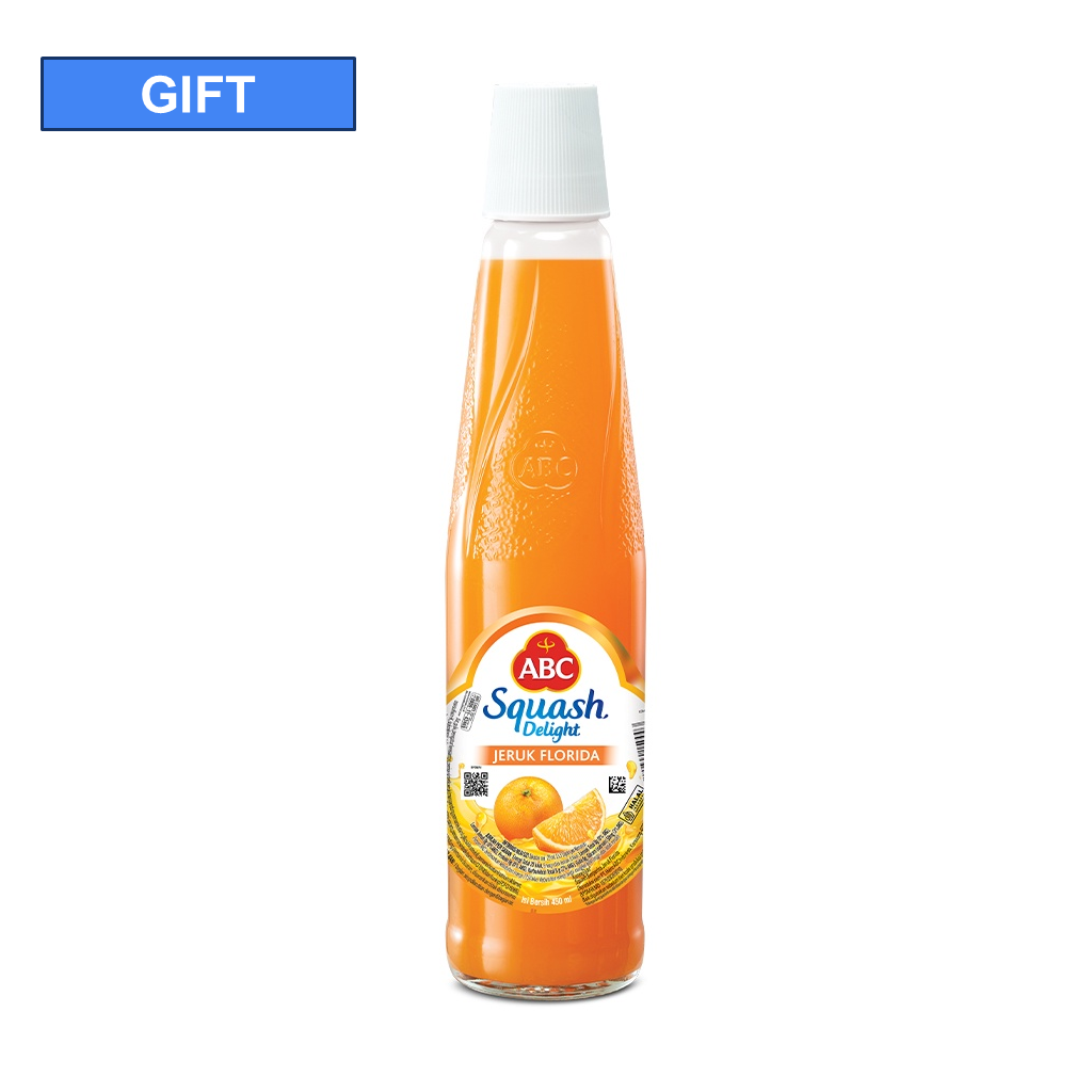 

[GIFT] ABC Sirup Squash Delight Jeruk Florida 450 mL