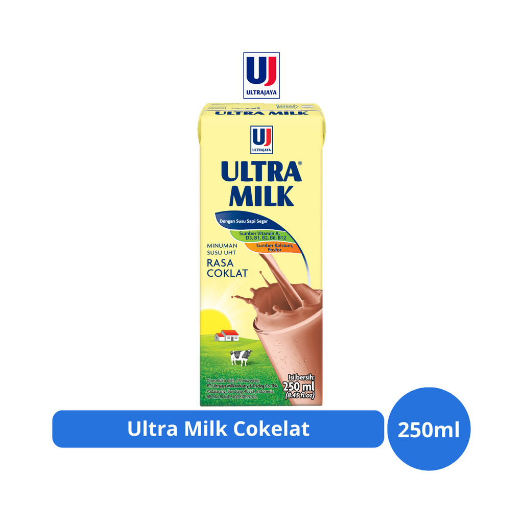 

Ultra Milk Cokelat 250ml