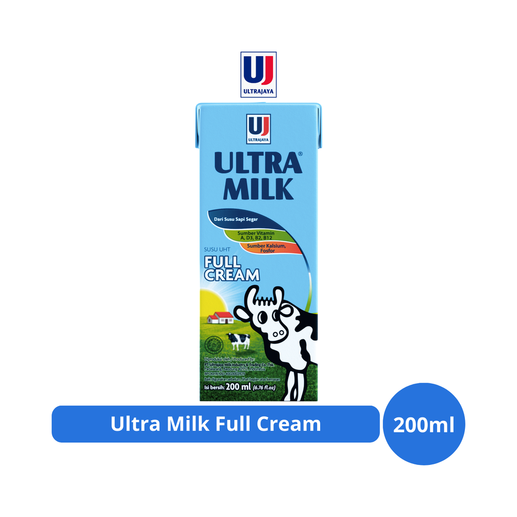 

Ultra Milk Full Cream 200ml