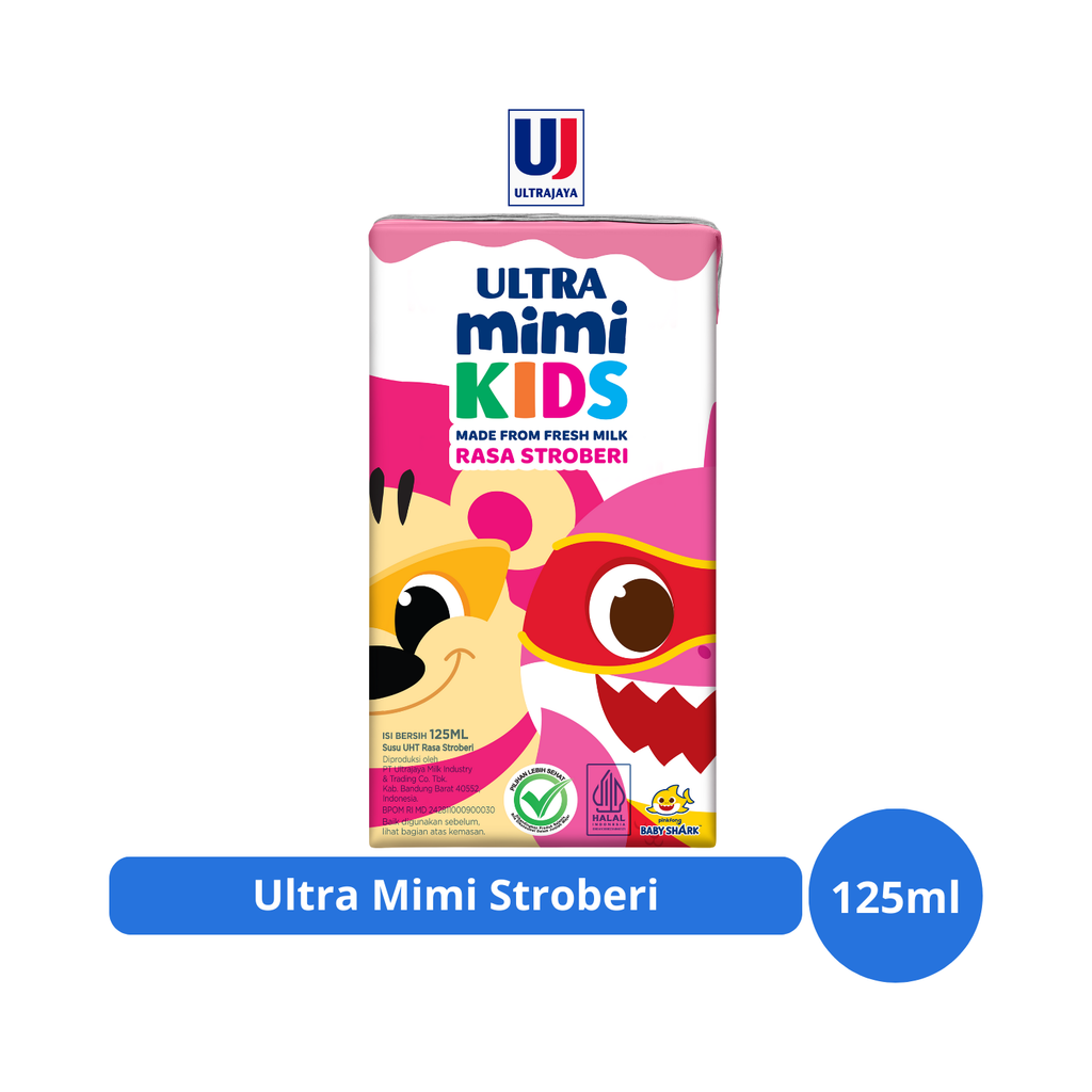 

Ultra Mimi Stroberi 125ml