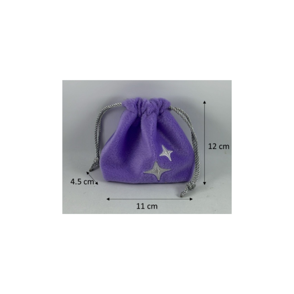 [GIFT] Gift B - Mini Pouch Purple - Close Up