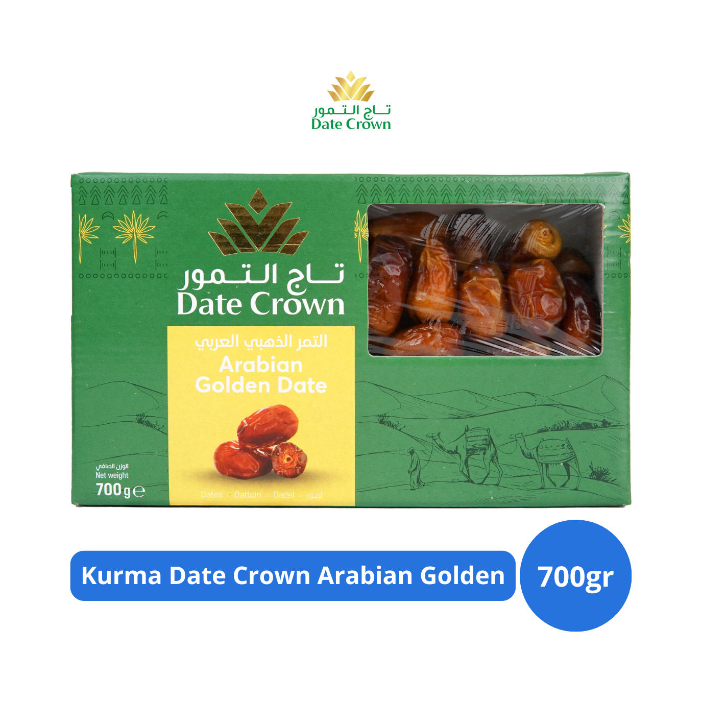 

Kurma Date Crown Arabian Golden 700gr