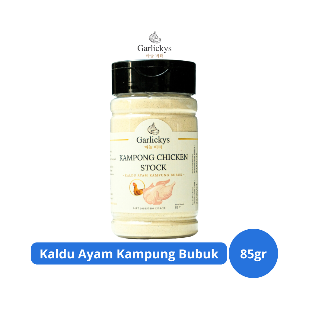 

GARLICKYS Kaldu Ayam Kampung Bubuk Non-MSG 85gr