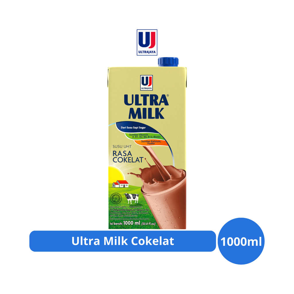 

Ultra Milk Cokelat 1000ml