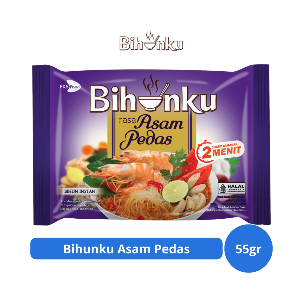 

Bihunku Asam Pedas 55gr