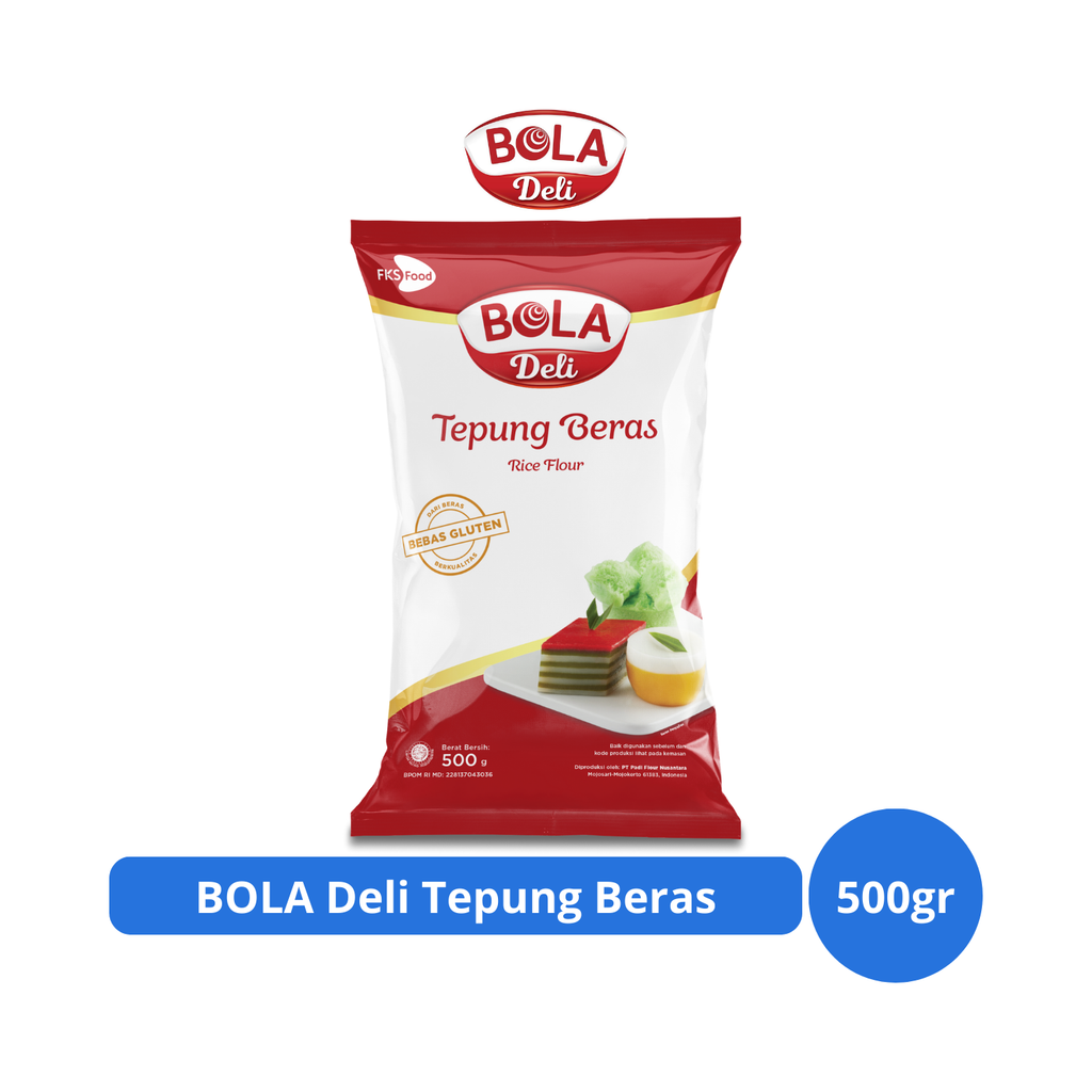 

BOLA Deli Tepung Beras 500gr