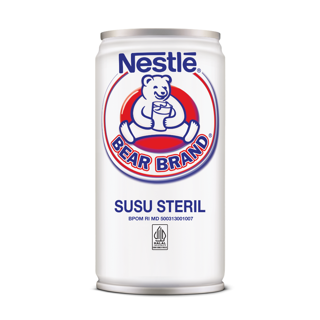 

[GIFT] BEAR BRAND RTD Milk Tin 189ml ID