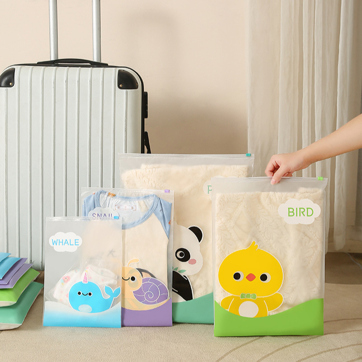 [GIFT] Travel Pouch / Ziplock Travel Pouch Serbaguna (Motif Random)