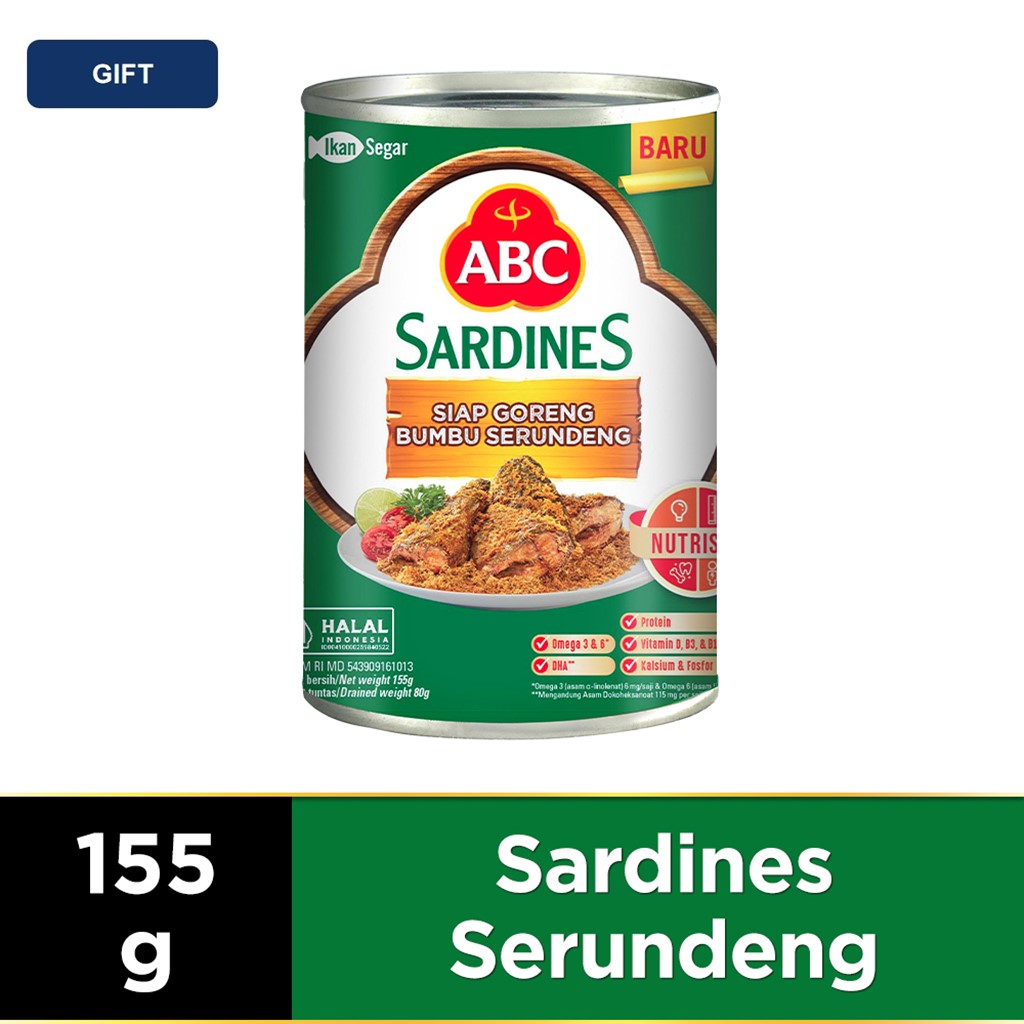 

[GIFT] Sarden Serundeng 155 g