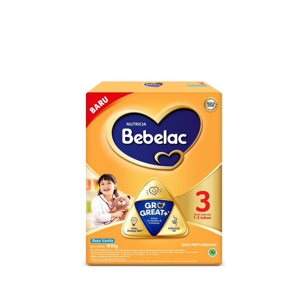 [GIFT] Bebelac 3 Bubuk 400gr (1-3 tahun) - Vanila