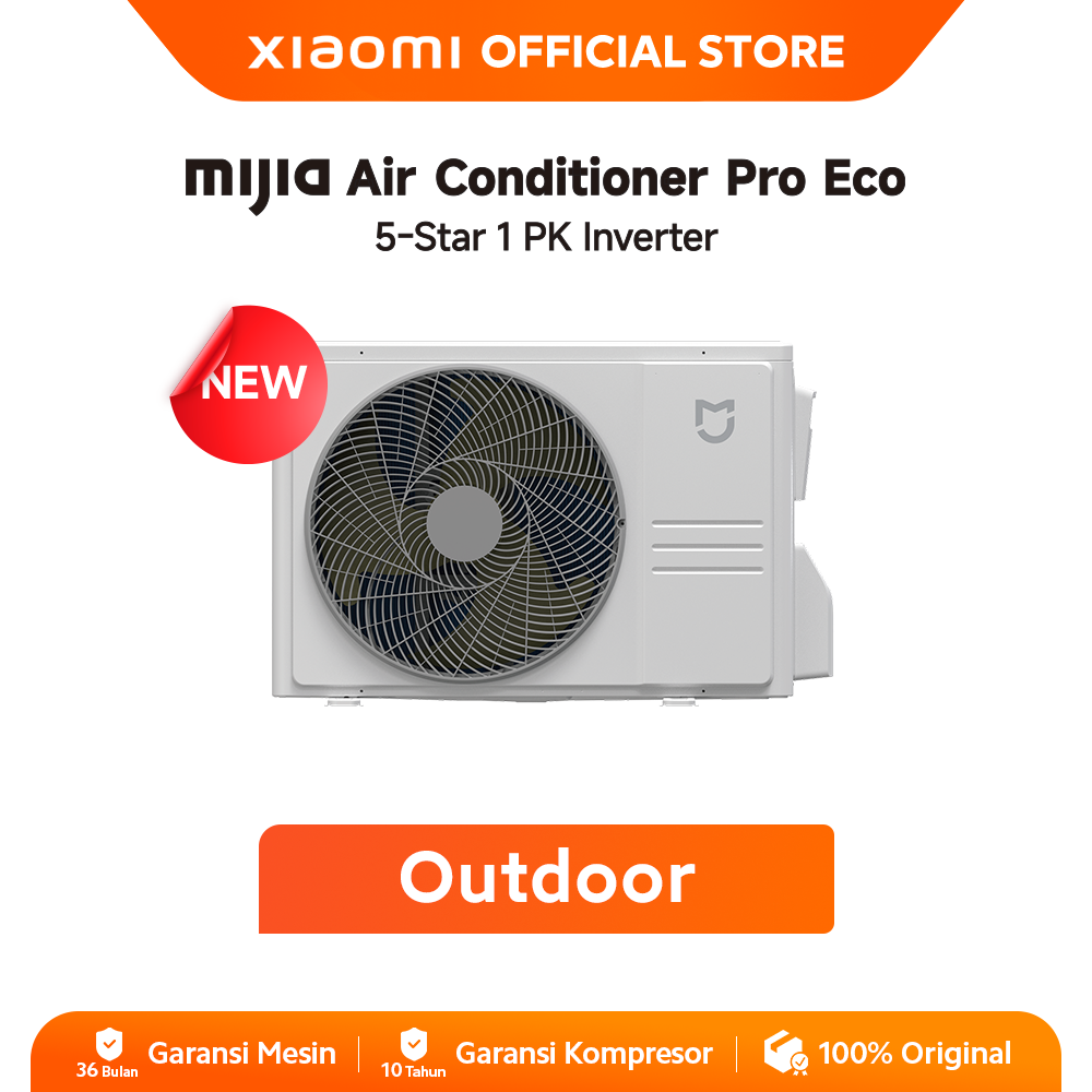 Outdoor Mijia Air Conditioner Pro Eco 5-Star 1 PK Inverter