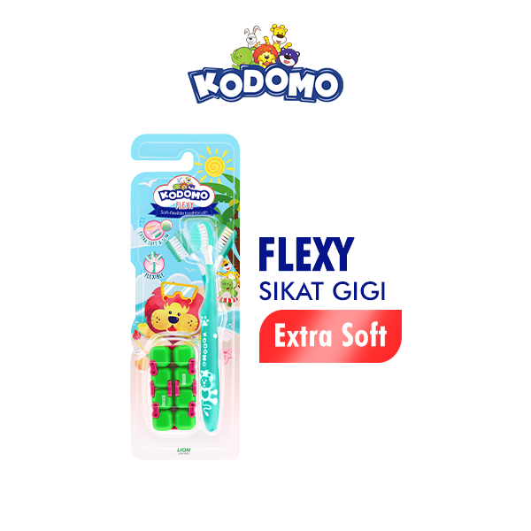 Kodomo Kids Sikat Gigi Flexy Extra Soft & Slim