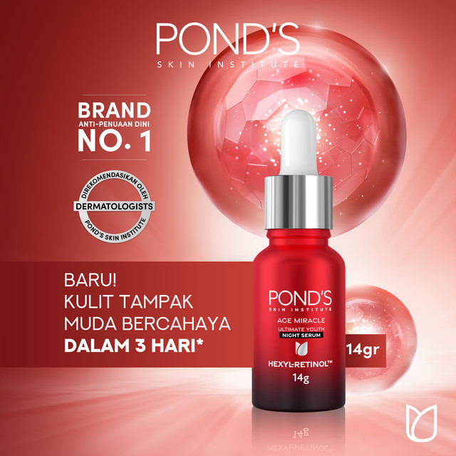 Jakarta Fashion Week 2025 - Pond's Age Miracle Hexyl Retinol: Niacinamide + Hexylresorcinol + Retino