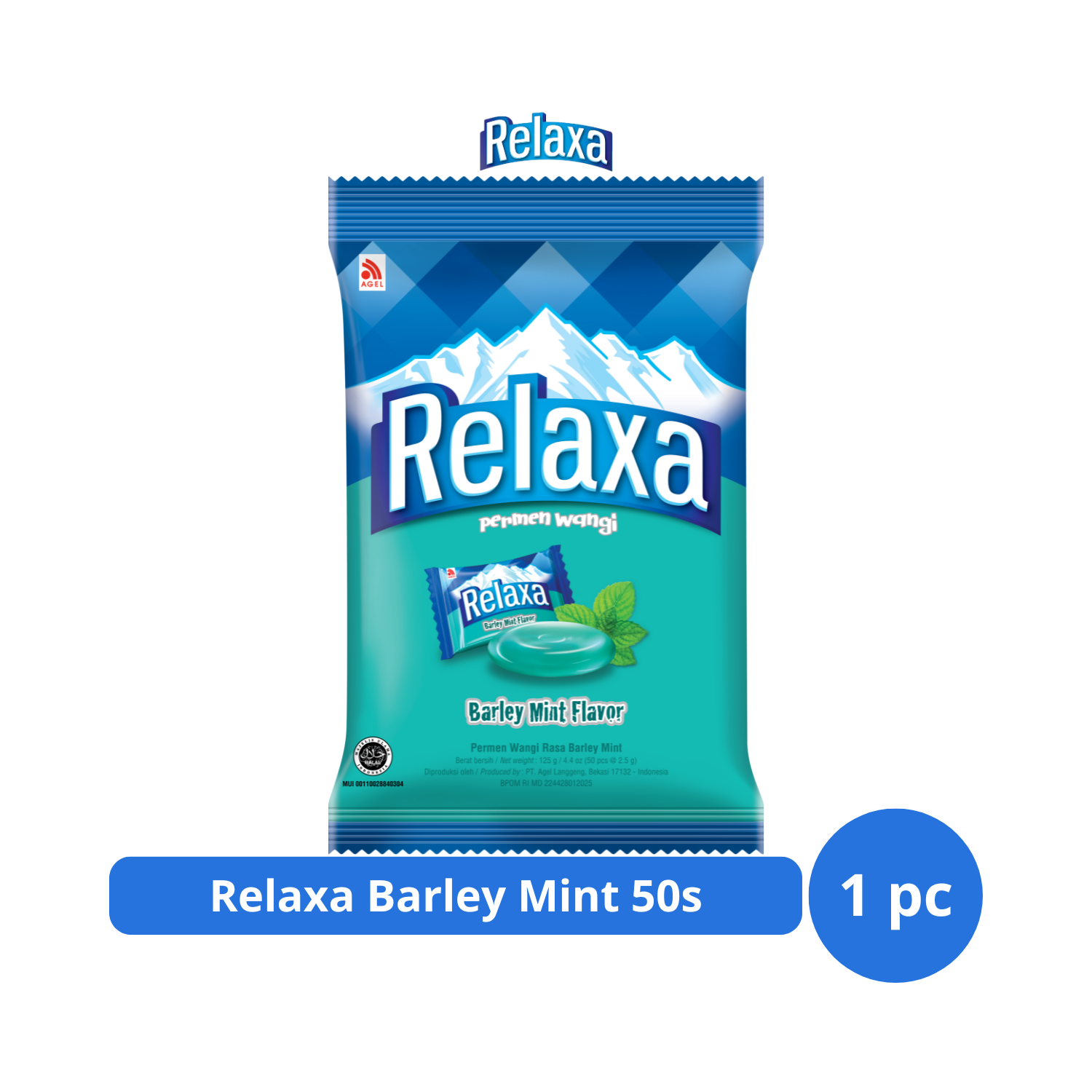 

Relaxa Barley Mint 50s